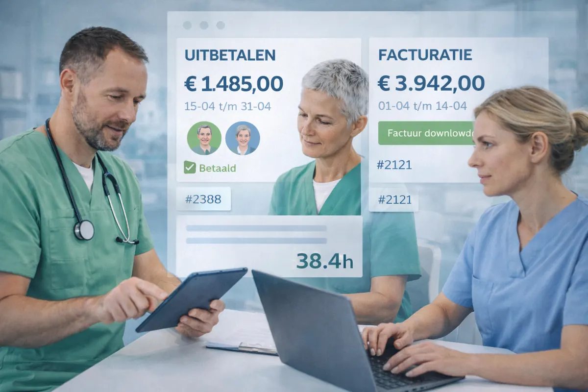 Uitbetaling en facturatie vanuit de financiële administratie van Fastis voor zorginstellingen